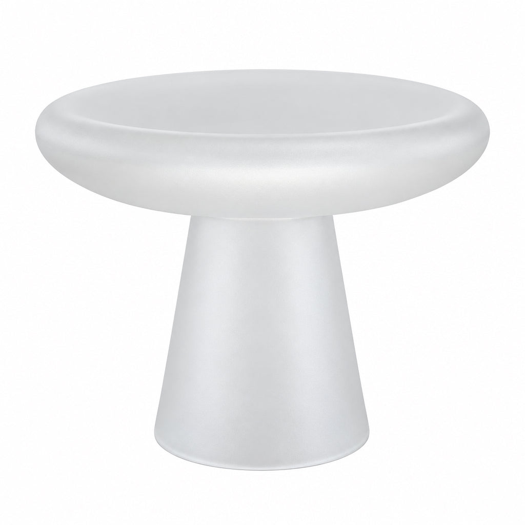 Glass Low Bowl 01 M | Crystal | Transparent | Matte