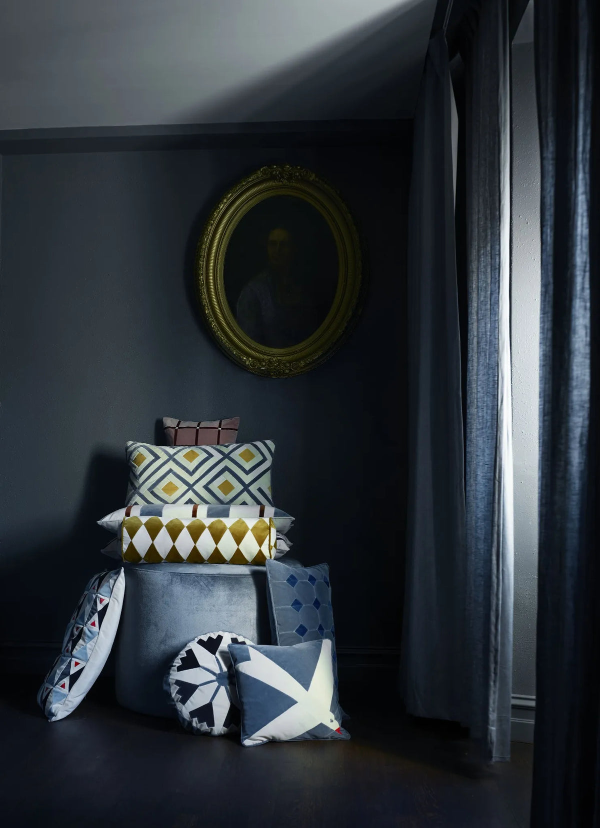 Bolster Harlequin Cushion
