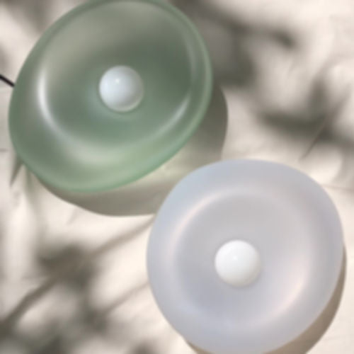 Unique collectible hand crafted glass lamp Einzigartige, handgefertigte Glaslampe für Sammler