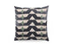 Square handmade velvet cushion by Christina Lundsteen