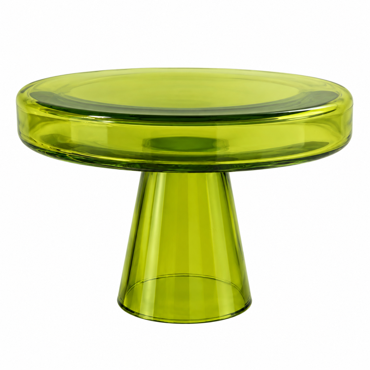 Stand 01 L Lime | Transparent | Glossy