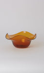 Akua Objects Michele Glass Bowl in Amber, curated by Shop Sommer in San Francisco