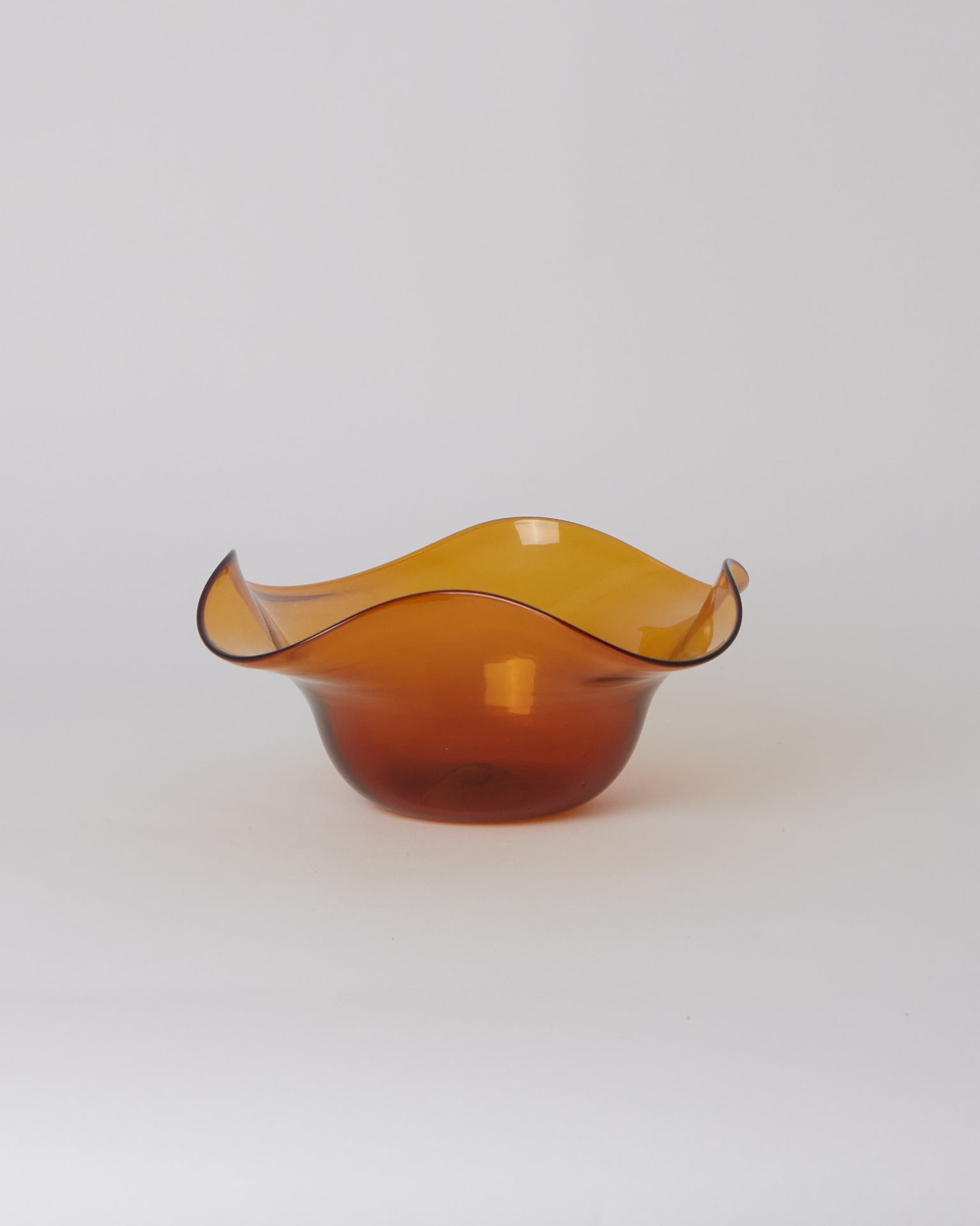 Akua Objects Michele Glass Bowl in Amber, curated by Shop Sommer in San Francisco