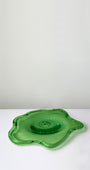 Pond - Small Recycled Glass Side Plate in Leaf Green