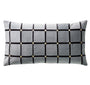 Athena Cushion in Misty Grey/Dark Grey/Almost Yellow