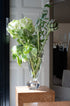 The wide EDEN vase by Caia Leifsdotter — mouth-blown glass, front view