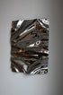 Psychedelic Mirror 35*50 cm — sculptural design, detail view