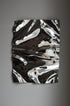 Psychedelic Mirror 50*70 cm by Caia Leifsdotter — hand-shaped polished steel, front view