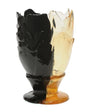 Twins C Vase - Clear, Matt Black
