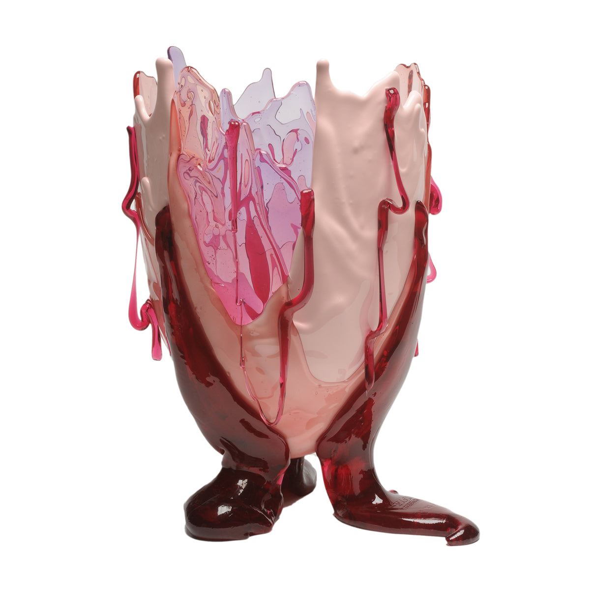 Clear Special Vase Extra Colour - Clear Pink, Matt Pink, Lilac, Clear Fuchsia