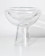 Glass Deep Bowl L Crystal | Transparent | Glossy