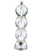 Clear Icy Bobbin Salt or Pepper Mill