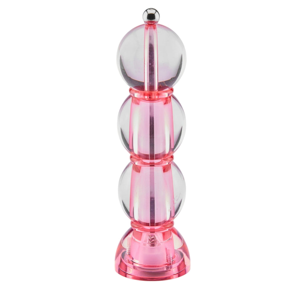 Pink Icy Bobbin Salt or Pepper Mill