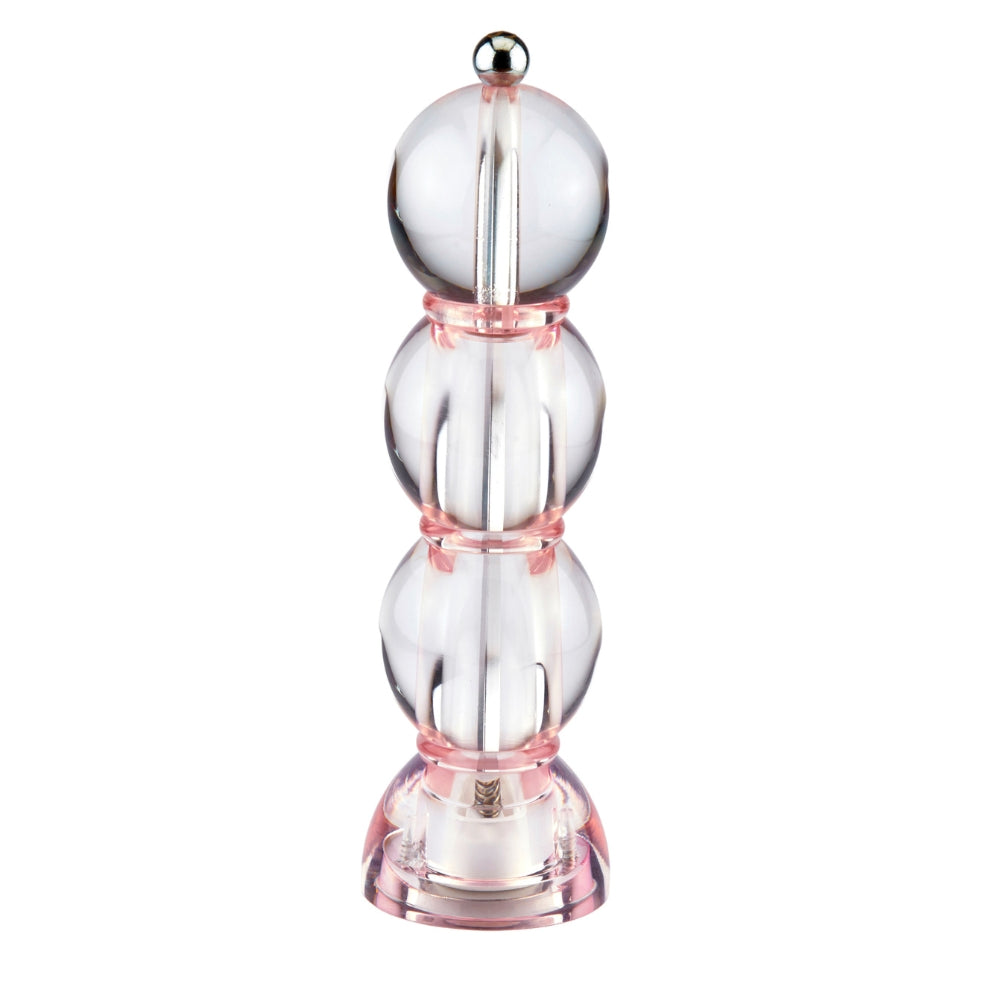 Pale Pink Icy Bobbin Salt or Pepper Mill