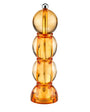 Amber Icy Bobbin Salt or Pepper Mill