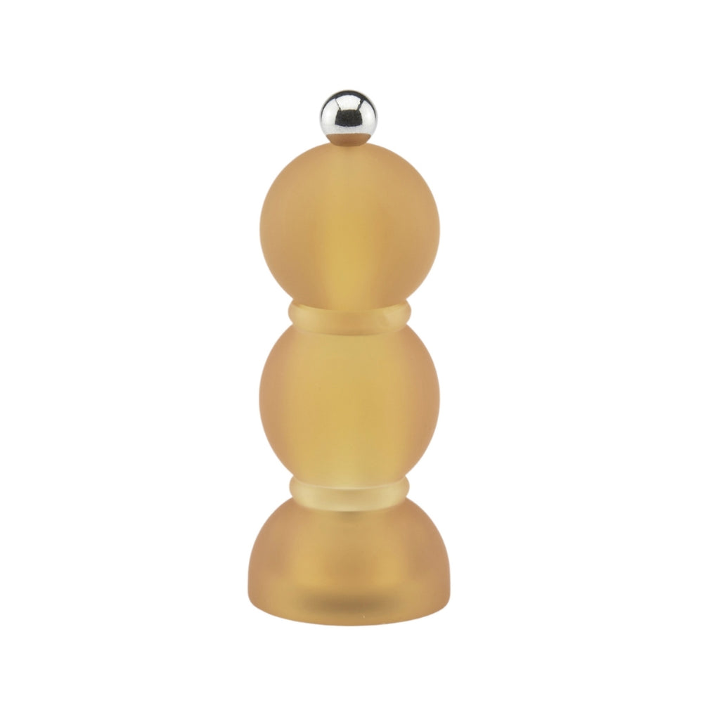 Amber Frosty Mini Bob Salt or Pepper Mill