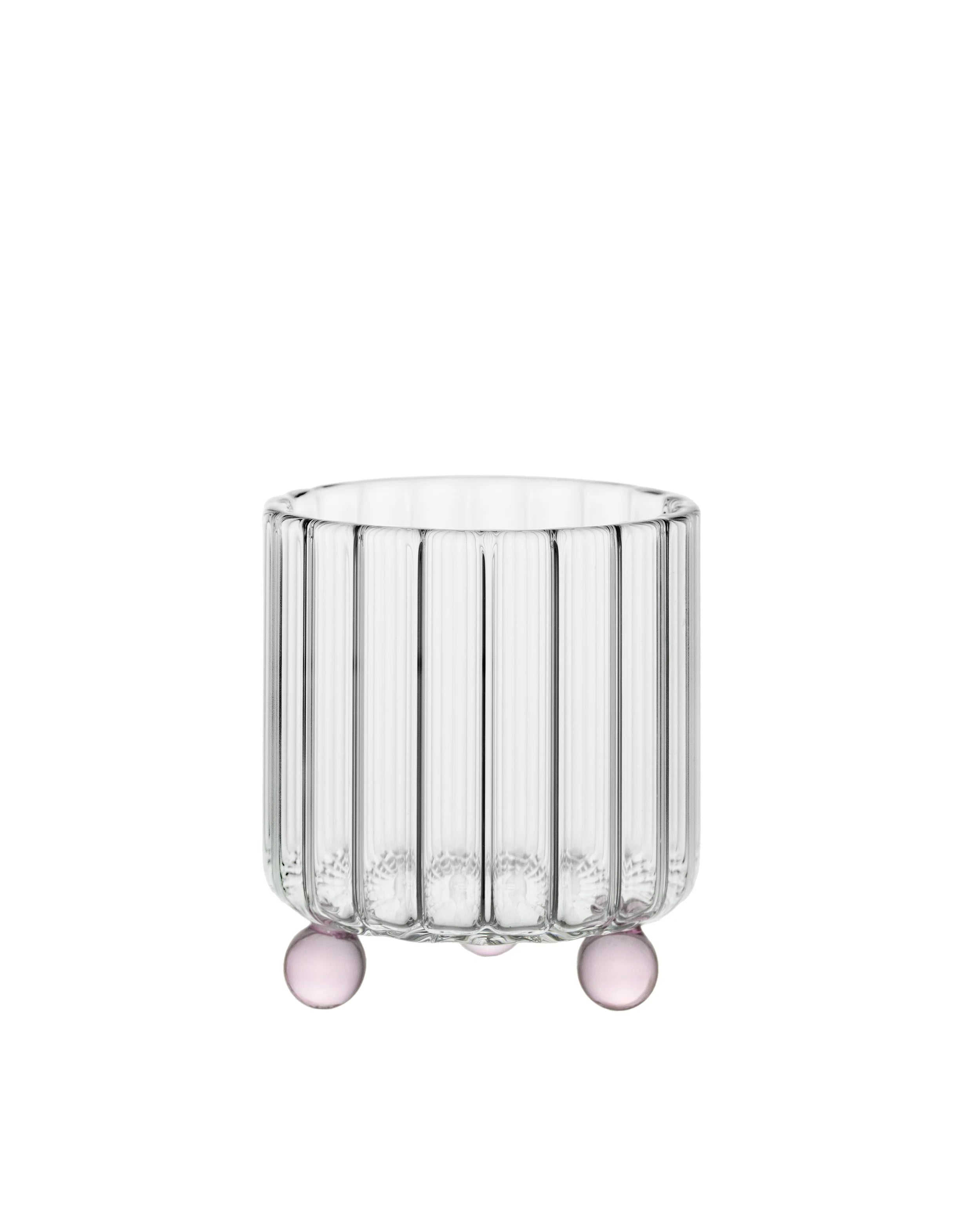 HIGH SPIRITS — LOWBALL GLASS PINK