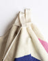 Sky blue Bordeaux towel by Suite 702, showing soft, plush fabric with a vibrant color and subtle woven texture.
