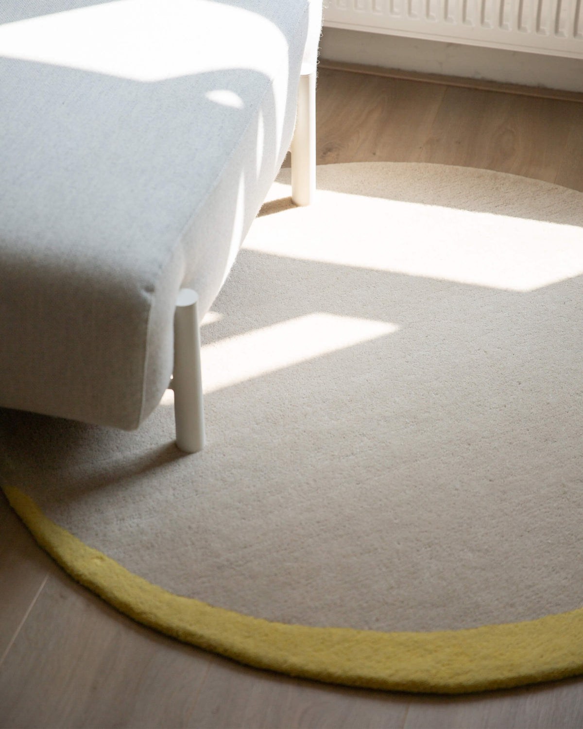Vloerkleed Wol Eclipse Oatmeal Butter Yellow - SUITE702