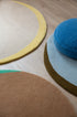Vloerkleed Wol Eclipse Sky Blue Dark Olive - SUITE702
