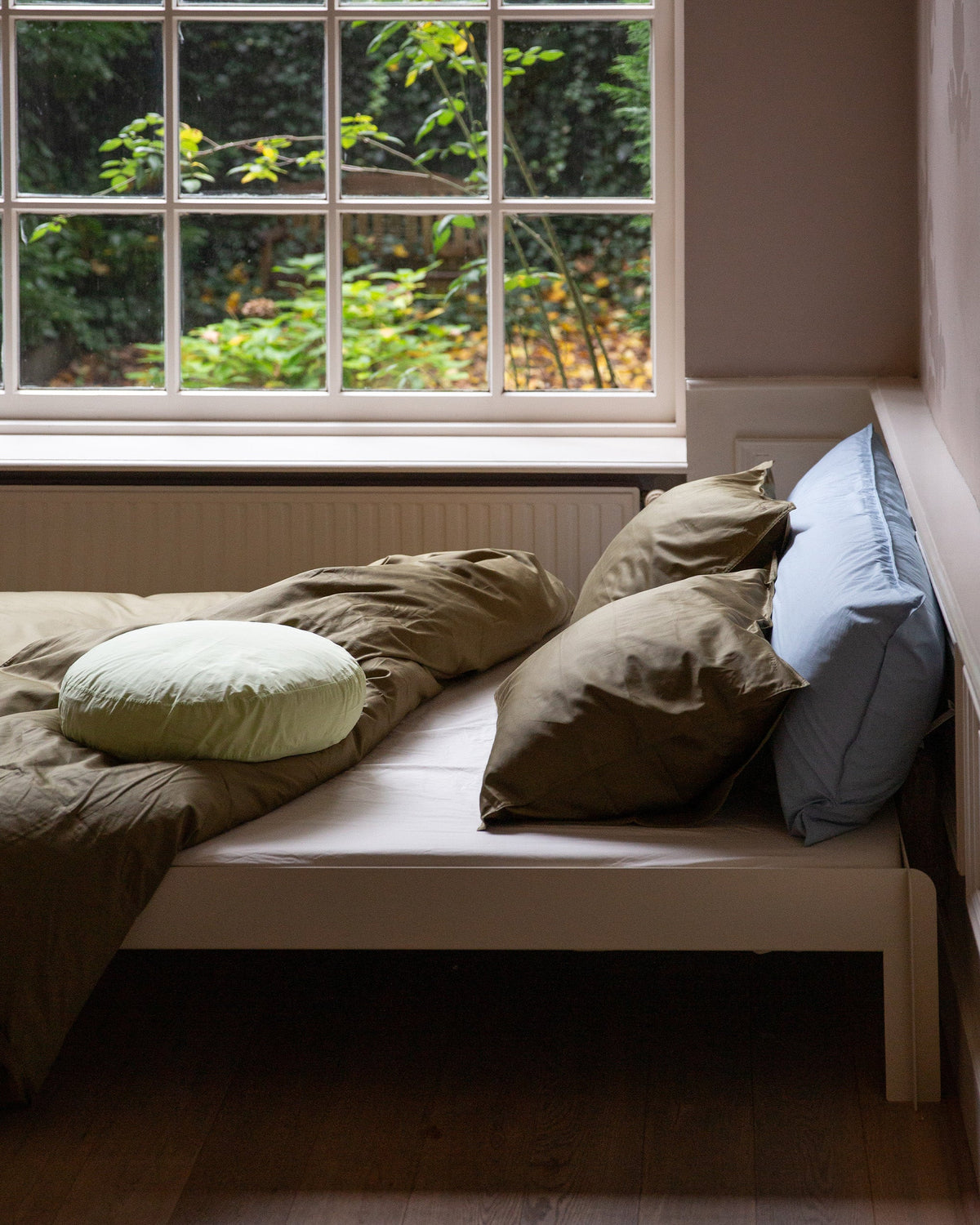 Beddengoed Set Satijn Khaki Green - SUITE702