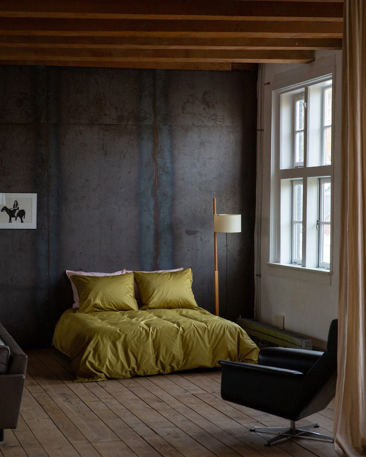 Beddengoed Set Satijn Olive Gold - SUITE702