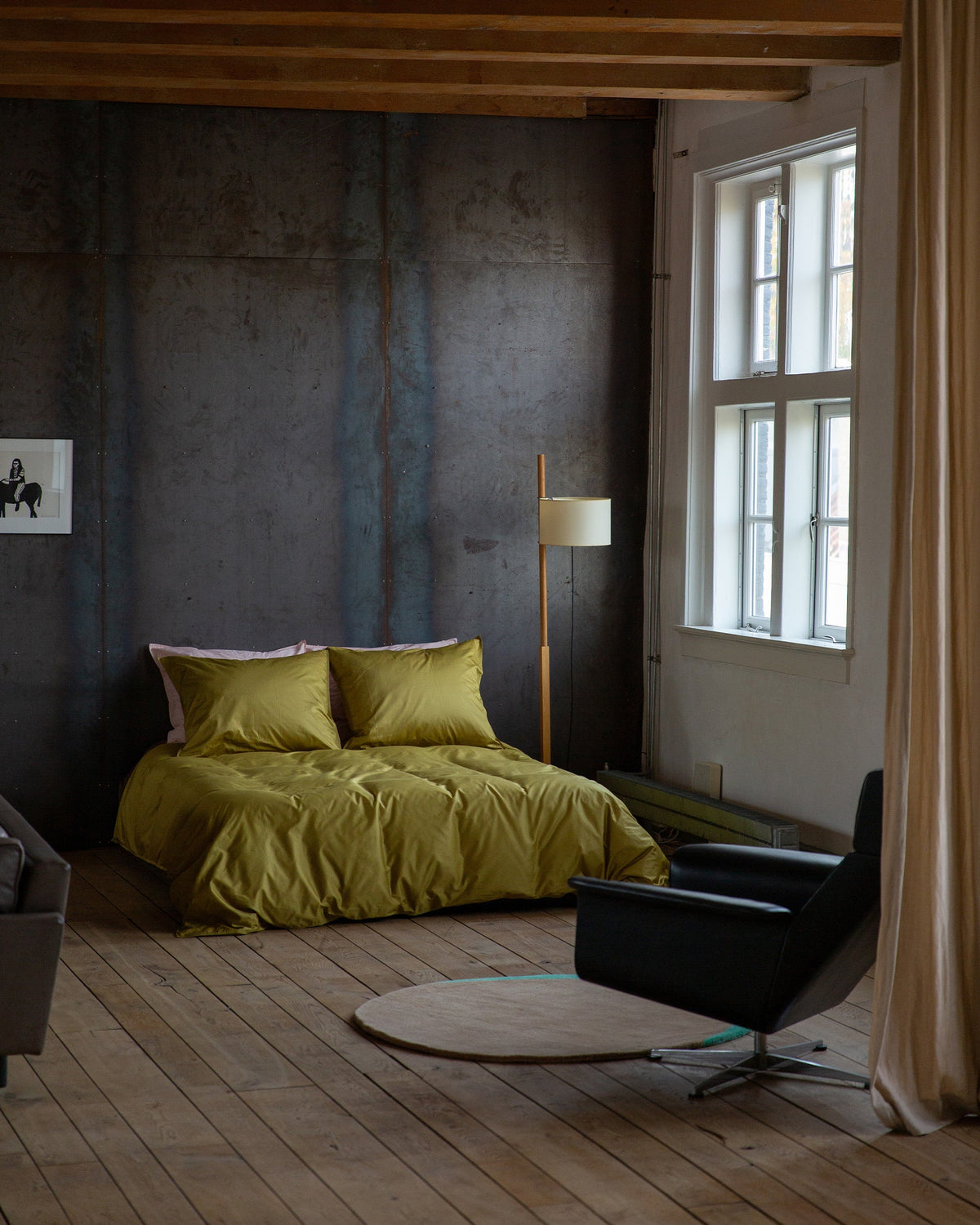 Beddengoed Set Satijn Olive Gold - SUITE702