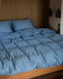 Beddengoed Set Satijn Ocean Blue - SUITE702
