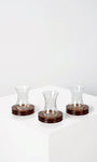 The RIPPLE teacup set in Brown