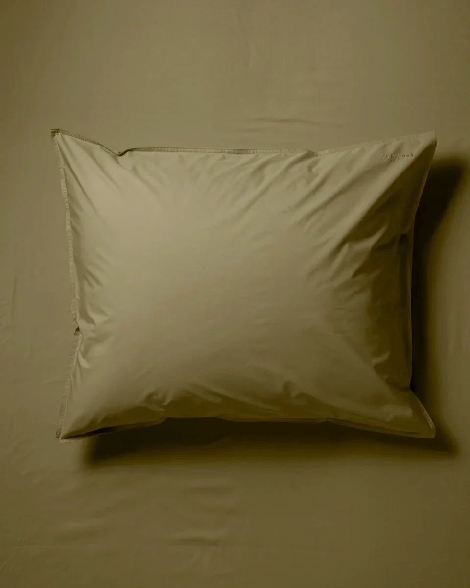 Kopfkissenbezug Baumwolle Olive Green - SUITE702