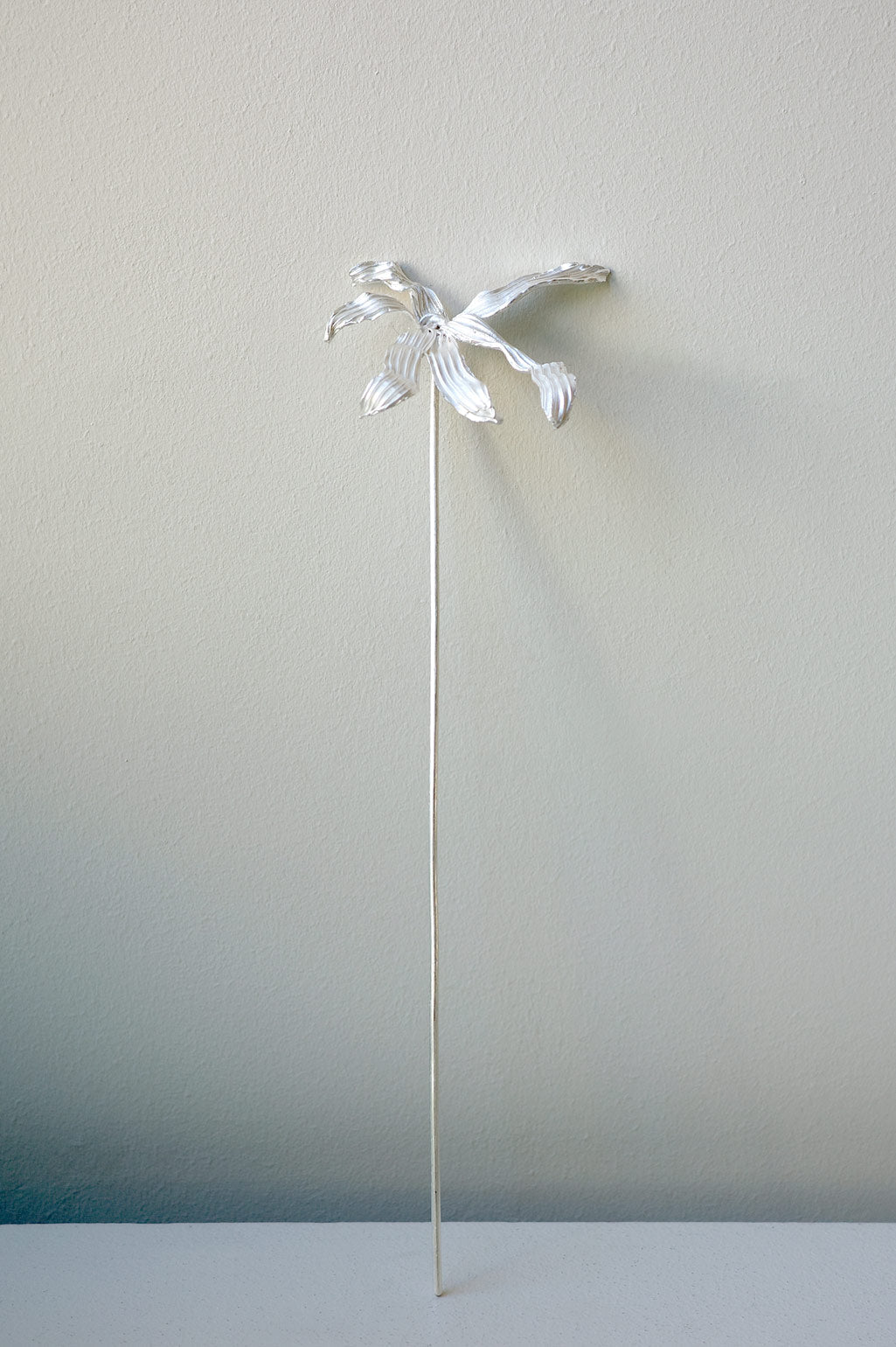 L65 - Set of 3 Flower Ornament in Silver