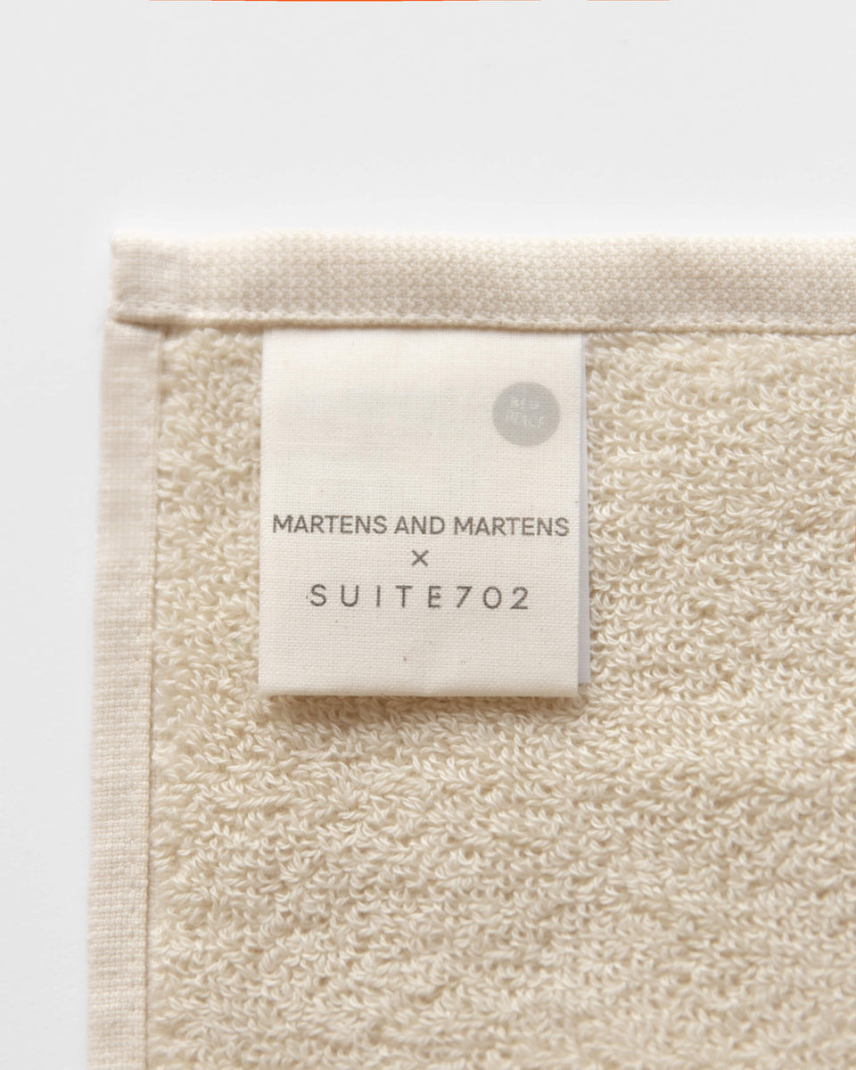 Sky blue Bordeaux towel from Suite 702 featuring soft, absorbent fabric and a stylish design, perfect for bathroom or beach use.