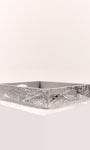 The CRUSHED ICE tray in silver