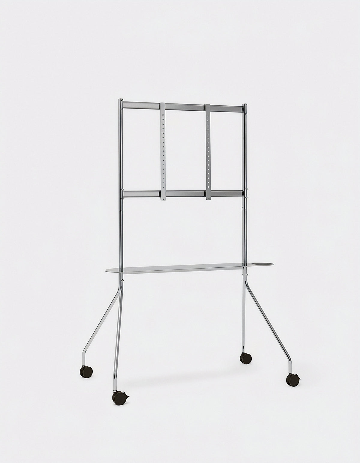 Pedestal Moon PRO TV Stands 020 Chrome