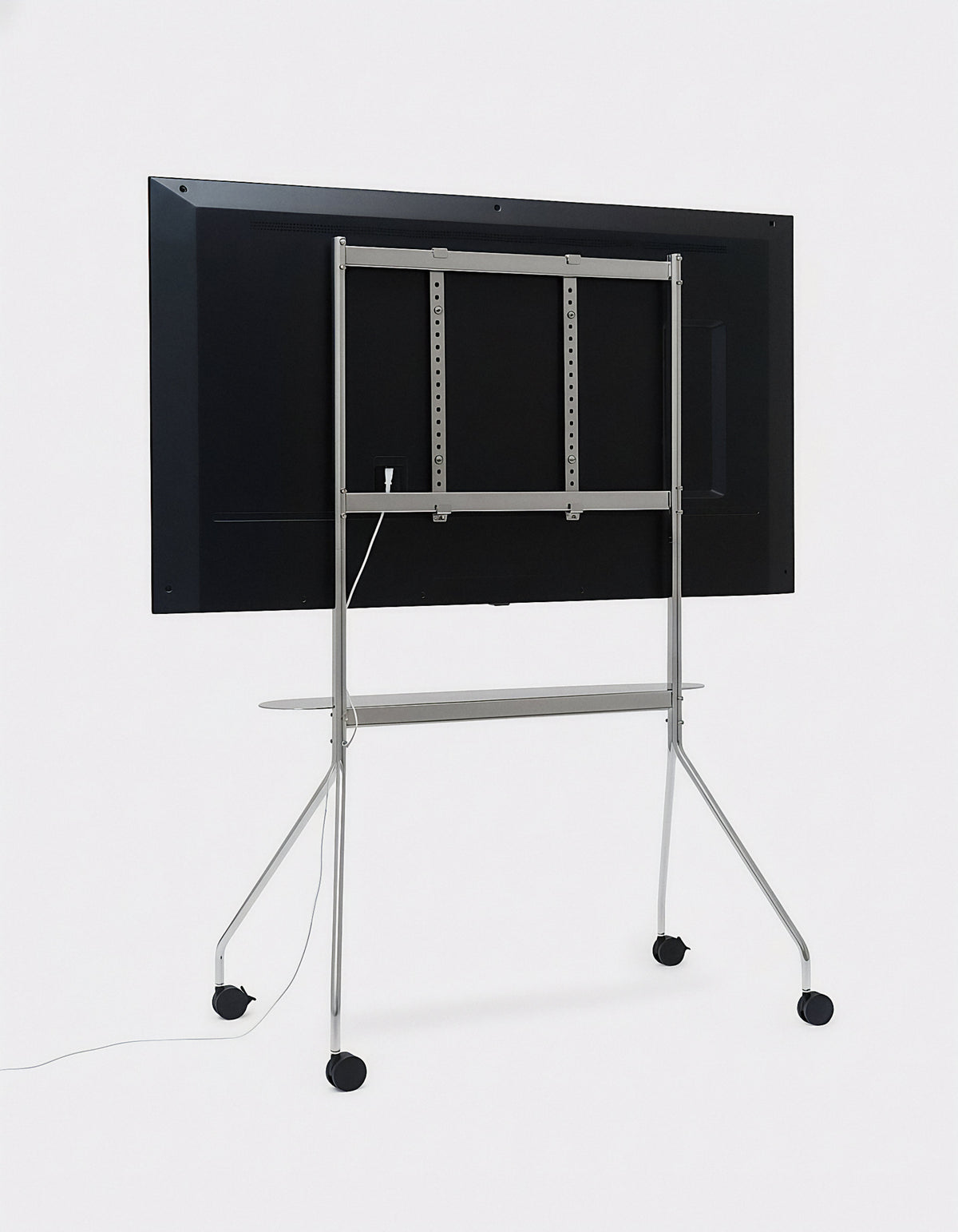 Pedestal Moon PRO TV Stands 020 Chrome
