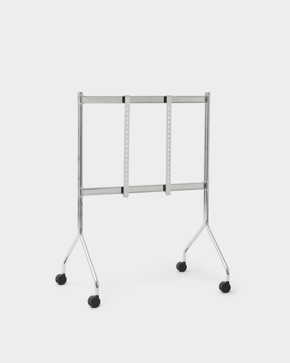 Pedestal Moon Stands W/ Wheels 020 Chrome