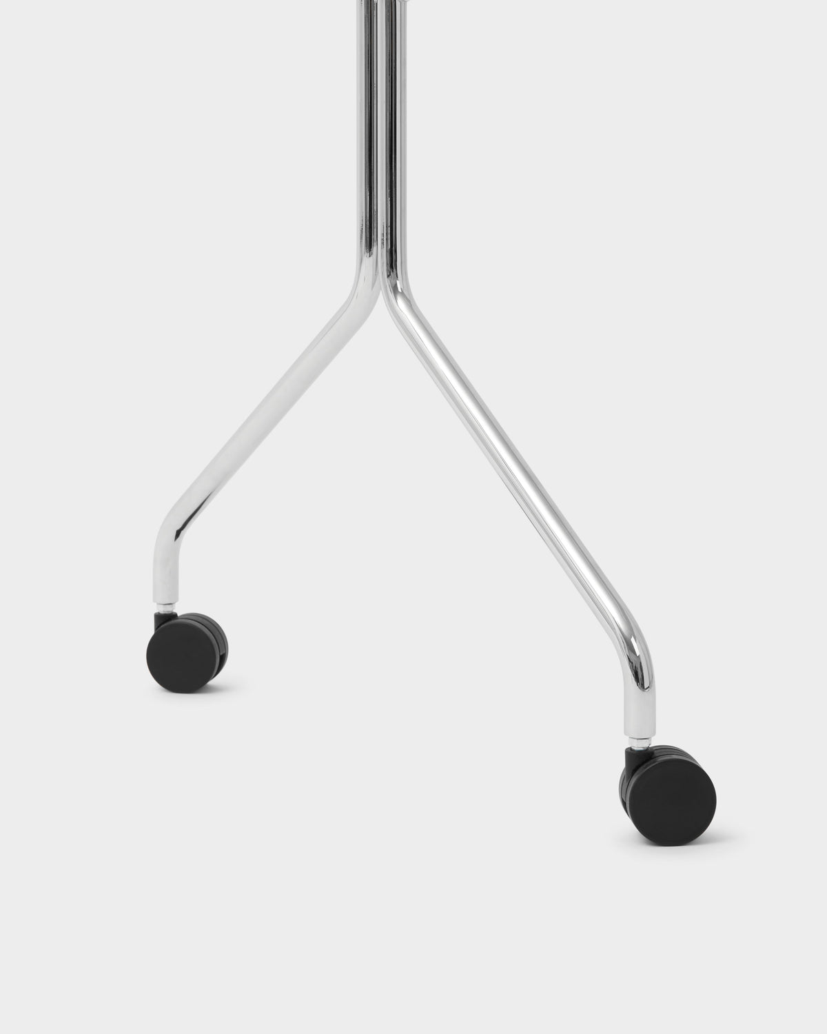 Pedestal Moon Stands W/ Wheels 020 Chrome