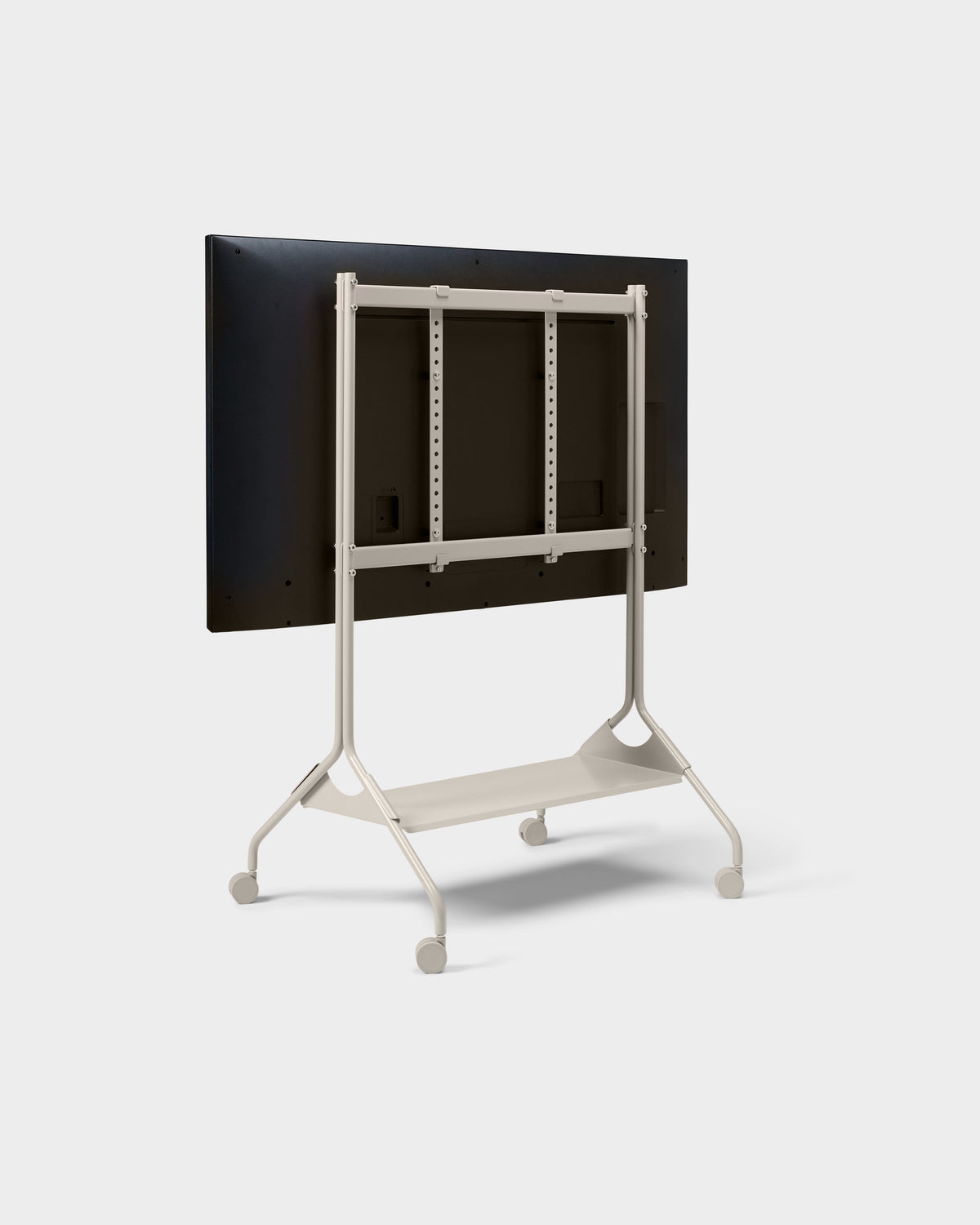 Pedestal Moon Tall Stands W/ Wheels 028 Oat