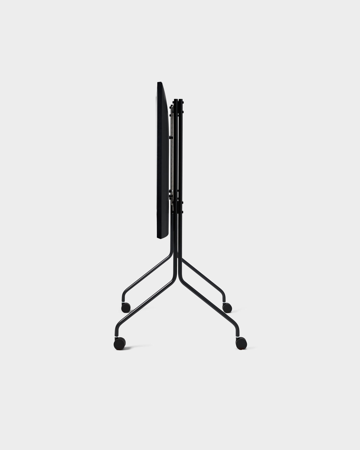 Pedestal Moon Tall Stands W/ Wheels 001 Charcoal