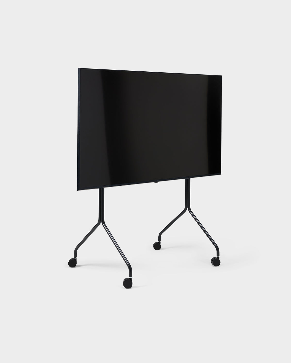 Pedestal Moon Tall Stands W/ Wheels 001 Charcoal
