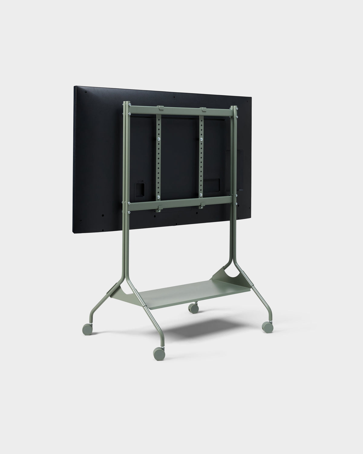 Pedestal Moon Tall Stands W/ Wheels 019 Mossy Green