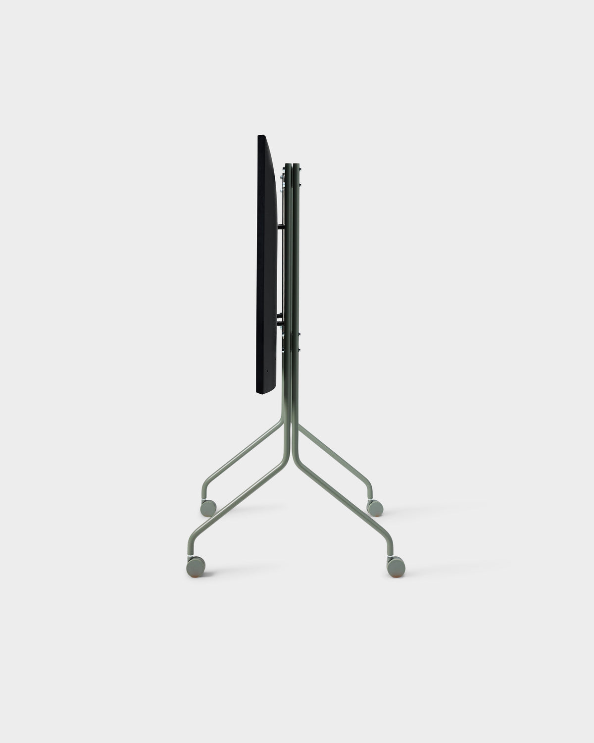 Pedestal Moon Tall Stands W/ Wheels 019 Mossy Green