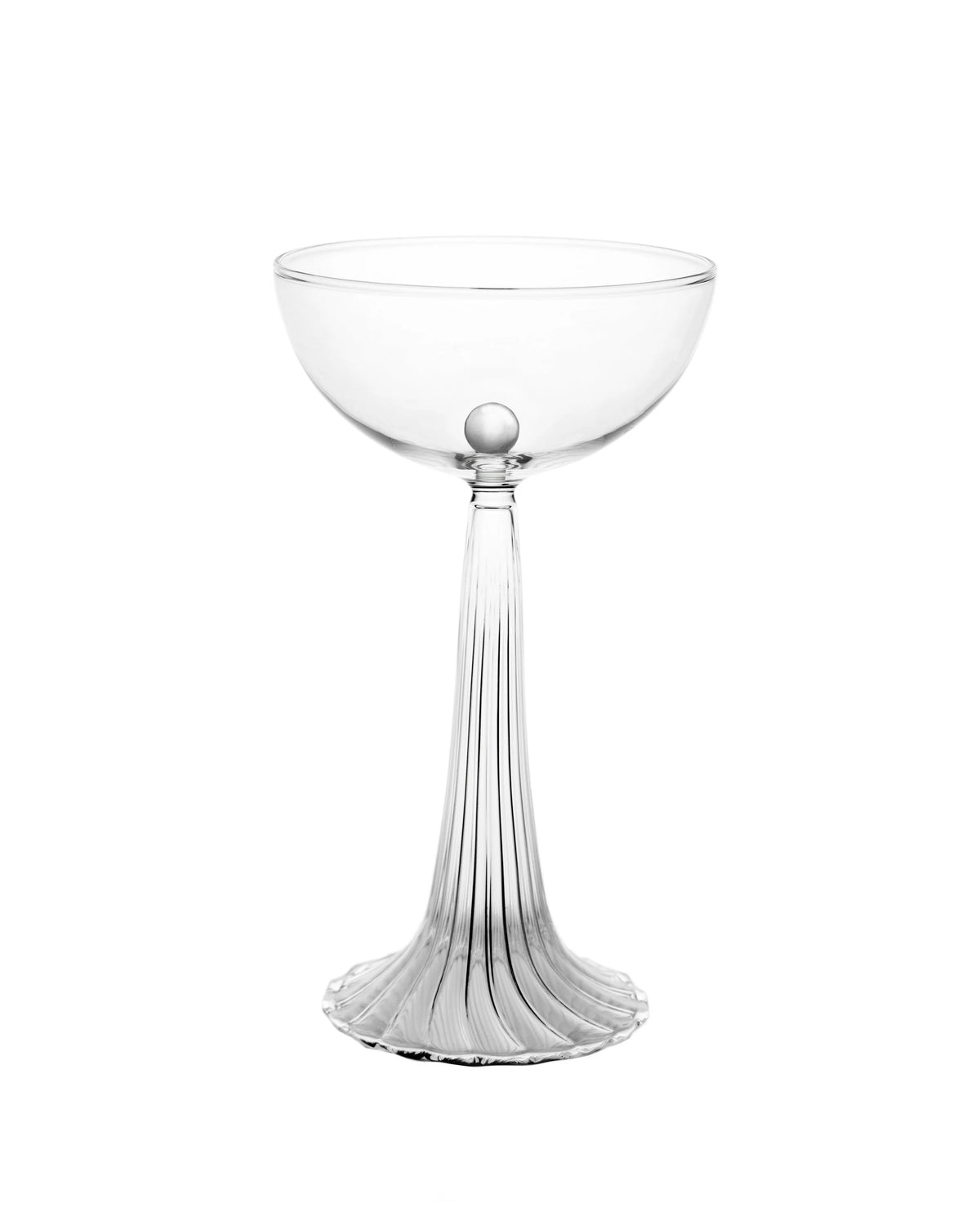 NEREIDA — COUPE GLASS CLEAR