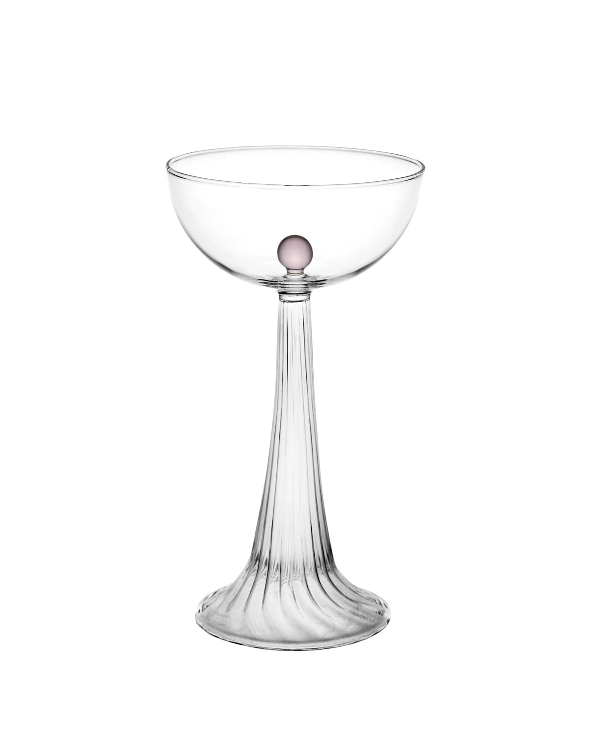 NEREIDA — COUPE GLASS PINK