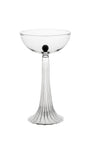 NEREIDA — COUPE GLASS BLACK