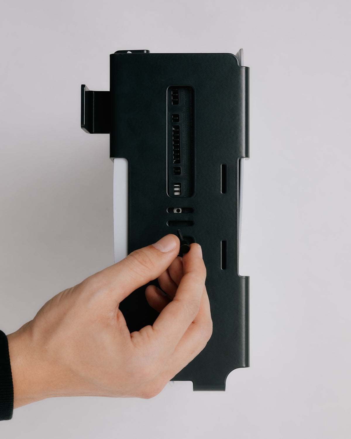 Pedestal PS5 Mount Mounts 001 Charcoal