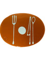 Table-Mates - Clear Brown, Aqua