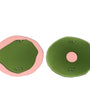 Set of 2 Table-Mates Small - Clear Bottle Green, Salmon