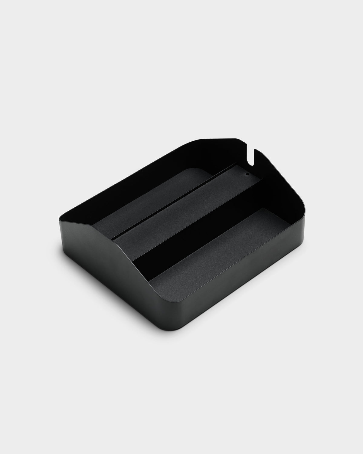 Pedestal Power Beam Tray Double Power Accessories 001 Charcoal