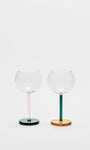 Bilboquet Wine Glass Set - Golden Hour